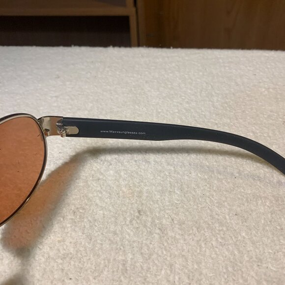 Maxx Sunglasses Aviator HD #16 Black - Picture 7 of 12